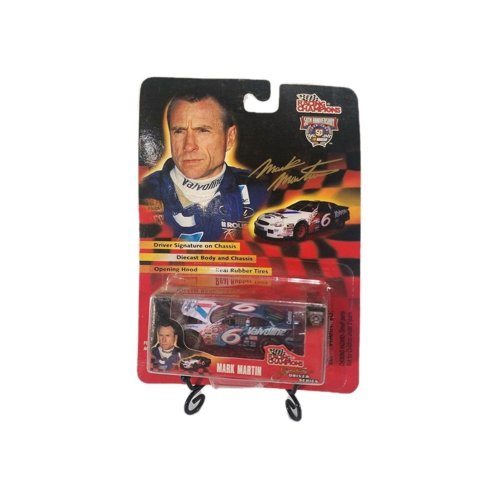 1998 Racing Champions  50th Anniversary Mark Martin Valvoline #6 Nascar Car NOS
